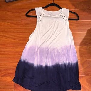 American eagle tie dye top